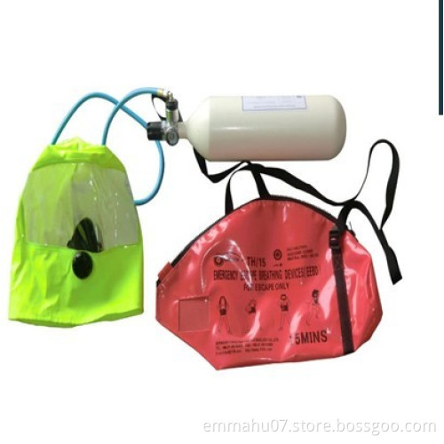 Fire fighting emergency escape breathing apparatus